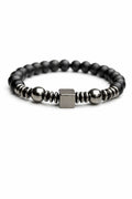 Obsidian Cube ( Bracelet )